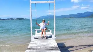 На острове диких обезьян море цветов и красивых фотозон! 