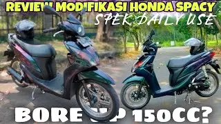 REVIEW MODIFIKASI HONDA SPACY SPEK DAILY USE - Motor Produk Gagal?🗿