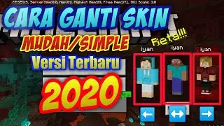 Cara mengganti skin Minecraft versi terbaru | Tutorial Terbaru