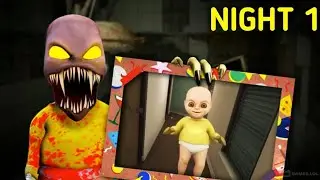 The Baby In Yellow 😱 Night 1 Gameplay - Episode 1