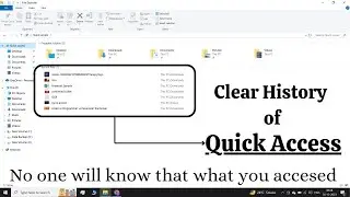 How to Remove History of Quick Access || Don't Let Anyone Know What You accessed on PC ||