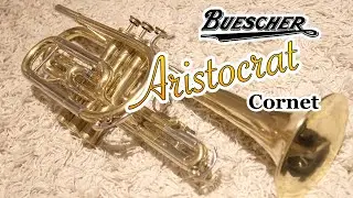 Buescher Aristocrat Cornet 1960s 