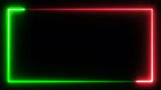 Lighting Border Template for Avee Player and Kinemaster app 2020 Templates|neon light border|neon