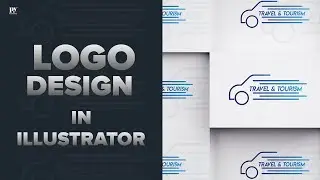 Logo design in Illustrator | Travel & Tourism logo | Pyarelal Dezign