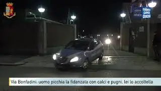 Via Bonfadini: uomo picchia la fidanzata con calci e pugni, lei lo accoltella