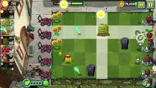 Plants vs Zombies 2 gameplay - Harvest Festival - Level 1