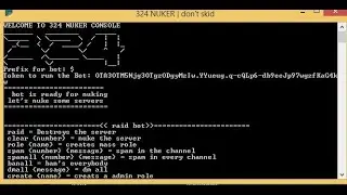 324 Nuker | How to make a nuke bot | Repl.it + File
