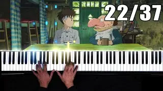 22. Kaiko (回顧 )| The Boy and the Heron OST Piano Tutorial