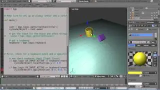 Python Game Engine Programming with Blender  2.6  Part 2