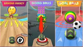 Going Balls Let's play 71-80 lvl | Banana Frenzy, Going balls, Goal balls  and Bonus level