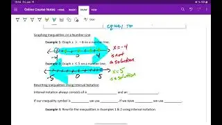 Graphing Inequalities on a Number Line