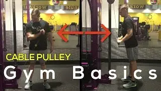How to Use a Cable Pulley Machine. Basic Gym Tutorial