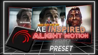 Ae Inspired Edit | Alight motion Full Edit xml #transition #edit