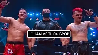 Johan defeat fighter from Thailand (Thongrop) in Fairtex Fight