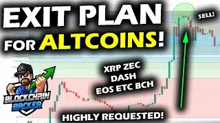EXIT PLAN for the ALTCOIN MARKET and the Bitcoin Price Chart with XRP ZEC DASH EOS ETC and BCH