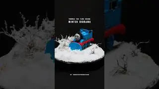 Thomas The Tank Engine Winter Diorama Display! by @ThomasTnPProductions