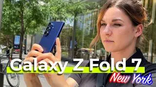 The NON-REVIEW of the Galaxy ZFold 7 in New York 🤩