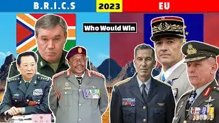 BRICS vs EU Military Power Comparison 2023 | EU vs BRICS Military Power Comparison 2023