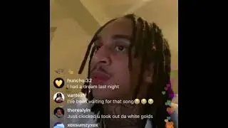 Young Adz reacts AND records to my beats