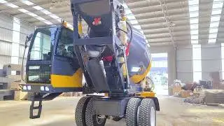 3.5 cubic meters concrete mixer truck