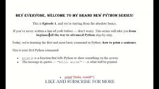 #pythonprogramming