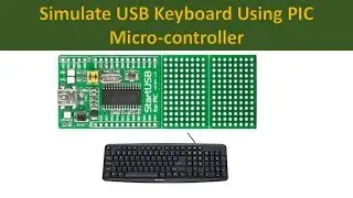 Simulate USB Keyboard Keypress Using PIC