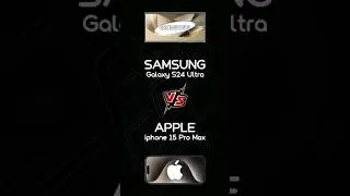 Galaxy S24 Ultra vs iphone 15 Pro Max #samsung #iphone #apple