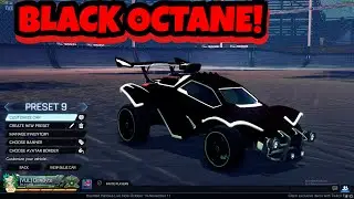 HOW TO GET THE BLACK OCTANE IN ROCKET LEAGUE!