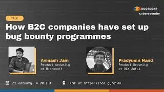 Building a bug bounty programme at Grofers, MMT and OLX