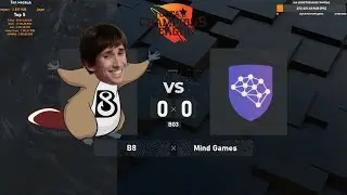 B8 vs. Mind Games - Dota 2 Champions League Season 7 | BO3 @4liver