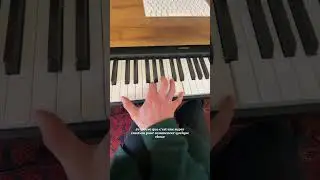 Voilà comment il m’arrive de commencer mes chansons. Rester simple et ne pas trop en dire 🎹