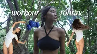 My fitness routine | how I finally learned consistency & balance