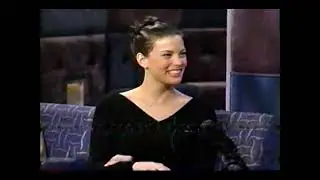 Liv Tyler on Late Night April 14, 1999