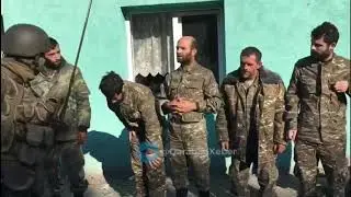 Армянские федаины в плену у Азербайджанских войск / Armenians Fedain / erməni fədailəri əsirlikdə