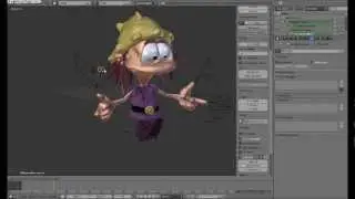 Blender caracter rigging and preparation