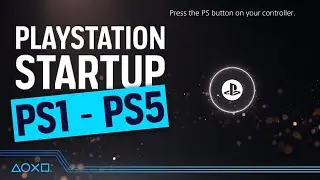 PlayStation Startup Evolution (PS1-PS5)