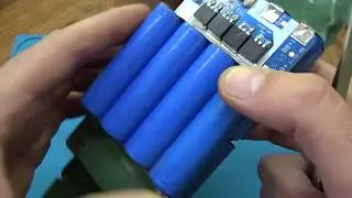 🛠ремонт аккумулятора Li-ion 18650 своими руками.👍