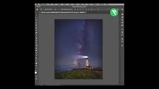 Cool Beam Light in Adobe Photoshop | Presto Academy #shorts