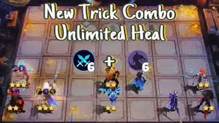 NEW TRICK COMBO UNLIMITED HEAL | MAGIC CHESS 2023‼️🔥