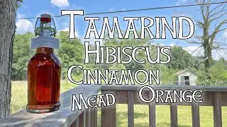 Tamarind, Hibiscus, Cinnamon, & Orange Mead // Start to Tasting