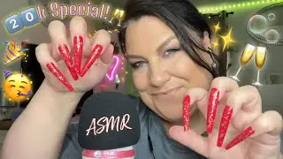 Q&A Video! 20k Special! 40 minutes of ASMR 💕🥂2️⃣0️⃣k!!