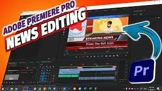 😍 How To Edit Videos Like News ln Premiere Pro | News Video Kaise Edit Karte Hain Adobe Premiere Pro