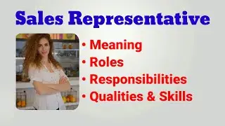 Sales representative job description | sales representative roles and responsibilities | duties