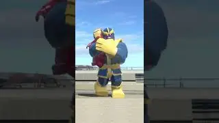 Thanos Hugs Ironman - LEGO Marvel Super Heroes