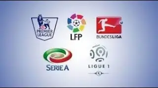 European Top 5 Football League Point table
