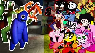 FNF - Friends To Your End But All Pibby Characters Sings It🎤(Every Turn a Different Character Sings)