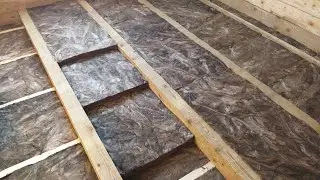 Утепляем пол и потолок!