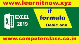 learn if formula | if formula example | excel if formula | if formula