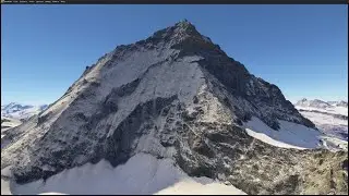 MSFS2020 NEW ADD-ON! The Dent Blanche + Surrounding Mountains + LINK