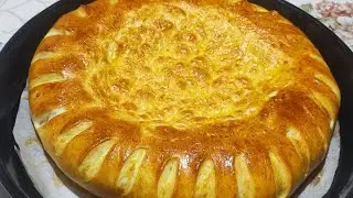 ПЫШНАЯ, РУМЯНАЯ ЛЕПЕШКА, ИСПЕЧЕННАЯ В ДУХОВКЕ! #еда #рецепт #вкусно #духовка #food #мука #